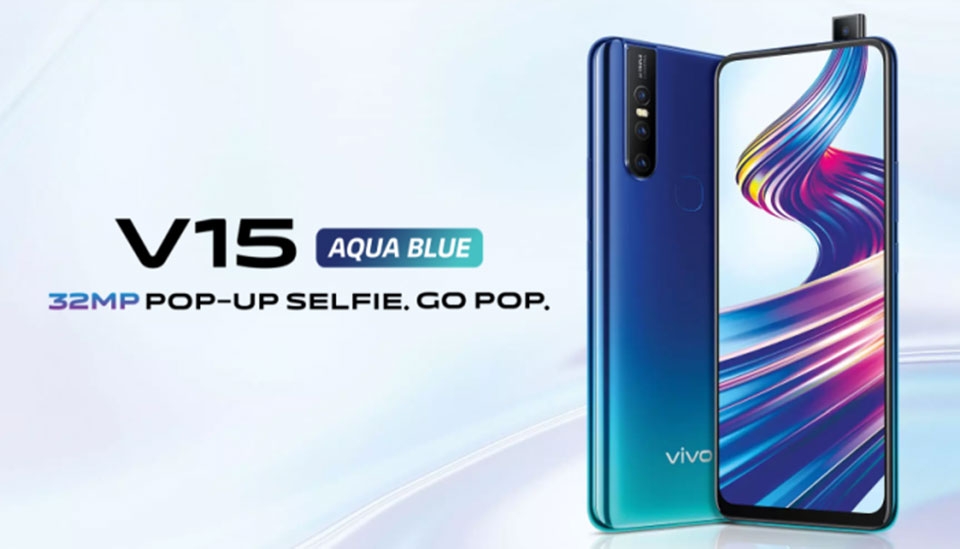 Vivo V15 Aqua Blue Vivo V15 Aqua Blue