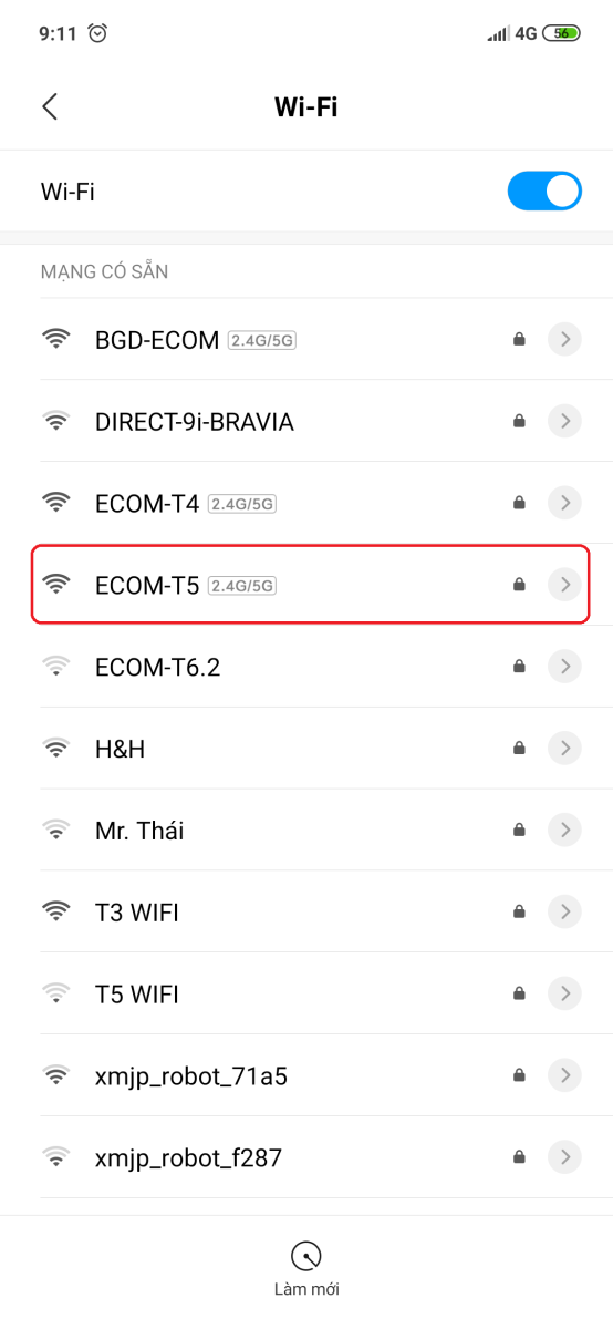 Hướng dẫn kết nối Wi-Fi trên Xiaomi Mi 8 3