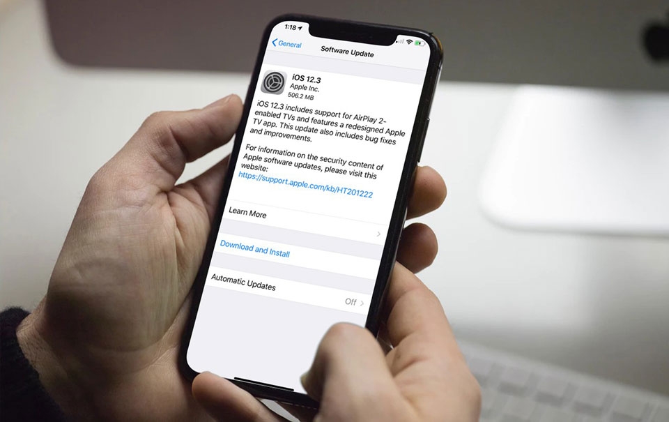 iOS 12.3