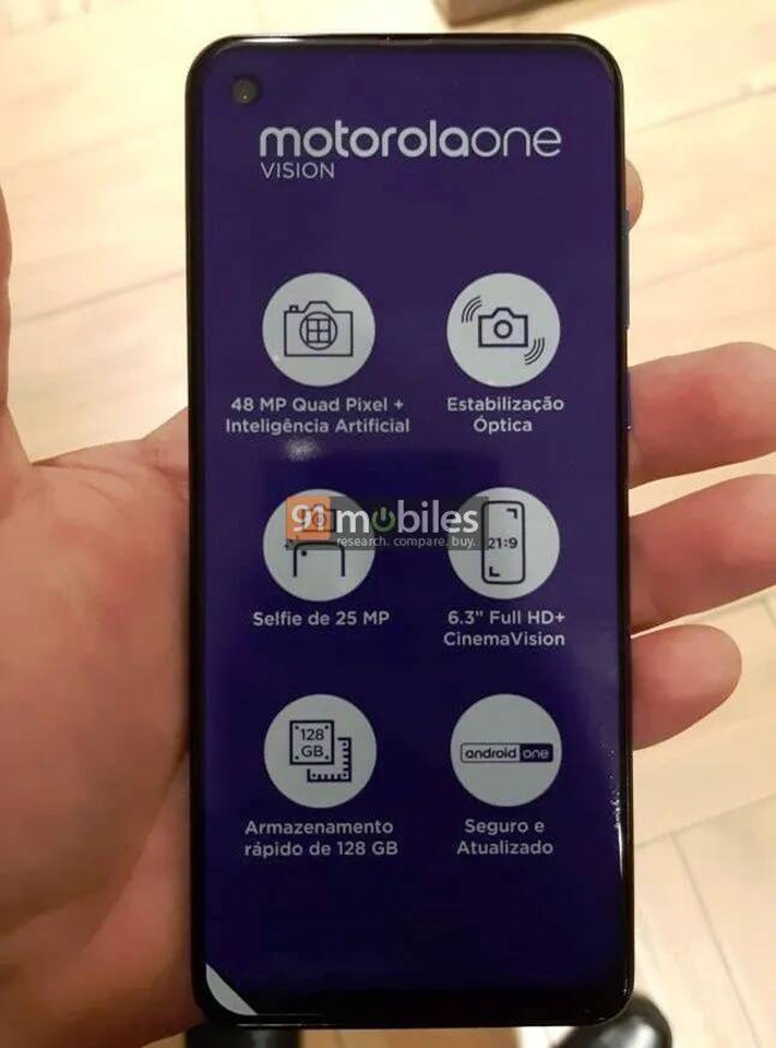 Ảnh thực tế Motorola One Vision