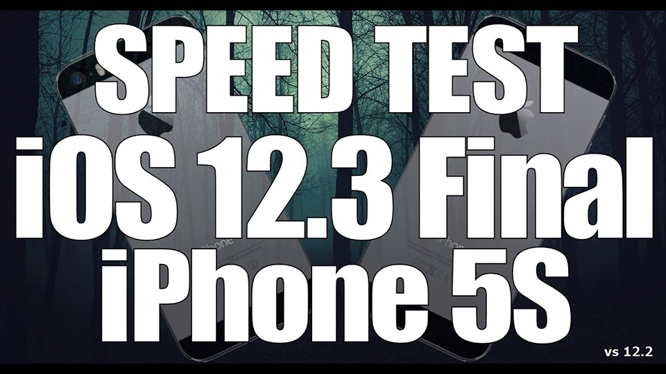 Đọ tốc độ iOS 12.3 và iOS 12.2