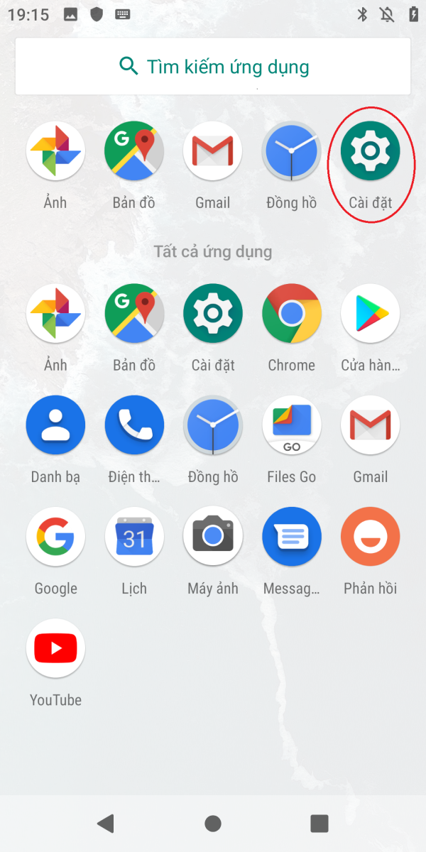 Hướng dẫn bật hiển thị phần trăm pin trên Xiaomi Mi A2 1
