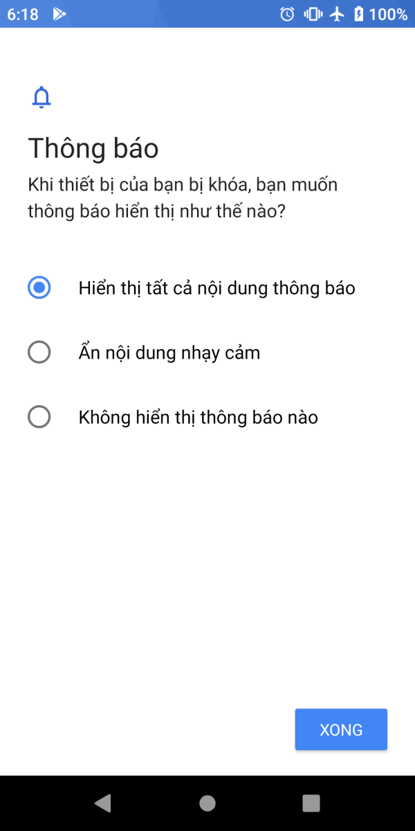Hướng dẫn thiết lập mở khóa bằng vân tay trên Xiaomi Mi A2 7