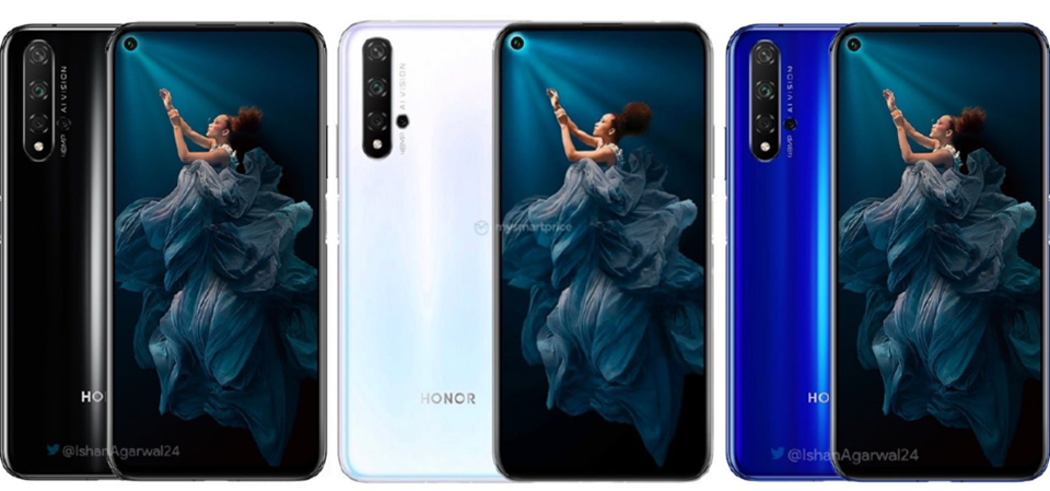 Ảnh render Honor 20 (ảnh 2)
