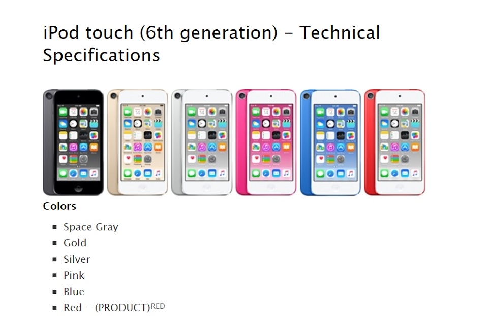 Apple iPod touch gen 6 vs gen 7 01