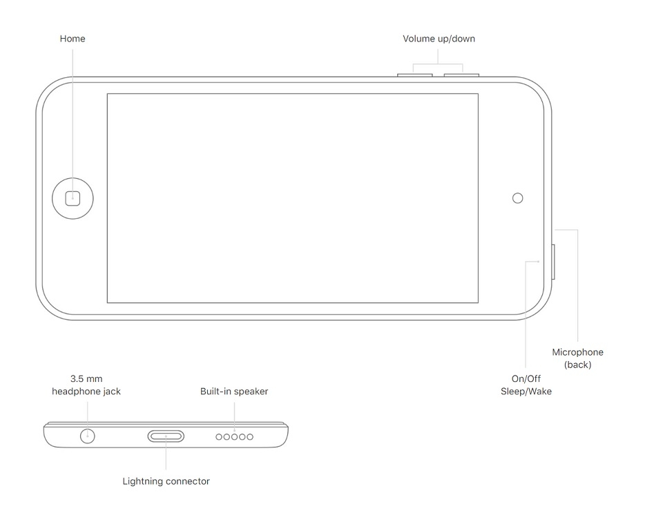 Apple iPod touch gen 6 vs gen 7 06