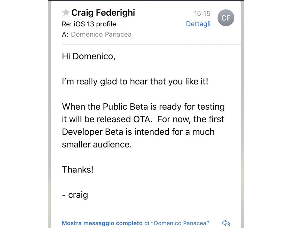 iOS 13 Public Beta