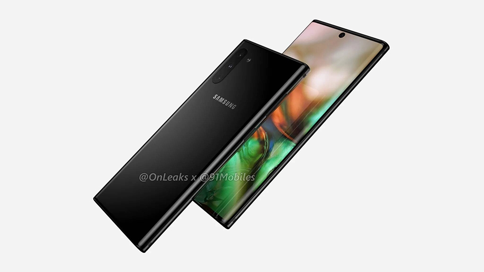 Ảnh render Galaxy Note 10 (ảnh 3)