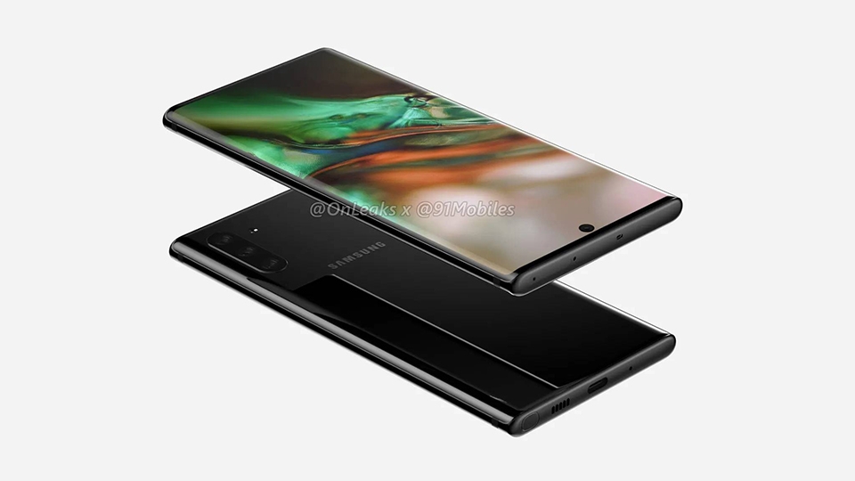 Ảnh render Galaxy Note 10 (ảnh 2)