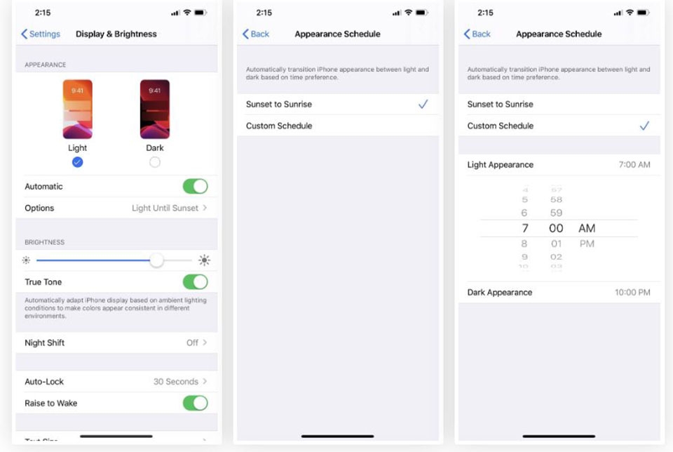 Cách bật Dark Mode trong iOS 13 trên iPhone
