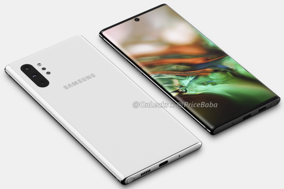 Galaxy Note 10 có cằm dày hơn iPhone (ảnh 3) Galaxy Note 10 có cằm dày hơn iPhone (ảnh 3)