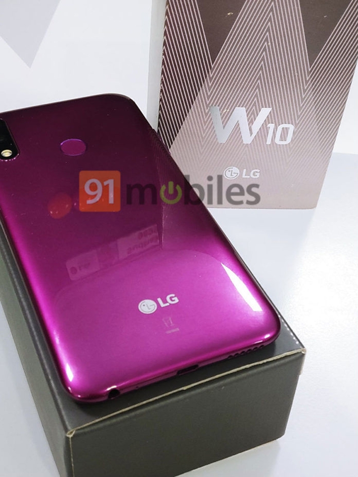 LG W10 lộ ảnh thực tế