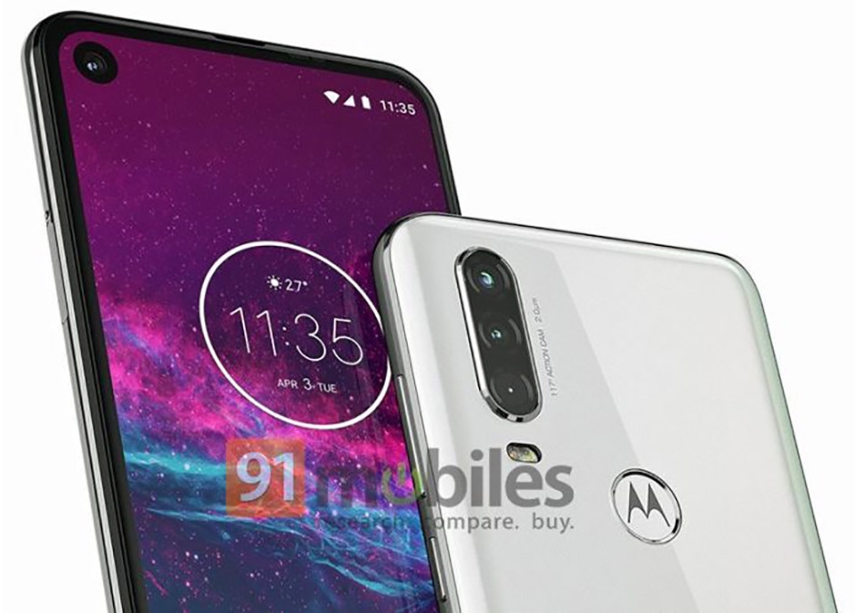 Motorola One Action lộ ảnh thực tế (ảnh 1)