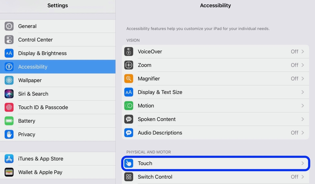 Sử dụng chuột cho iPad 02 Sử dụng chuột cho iPad 02