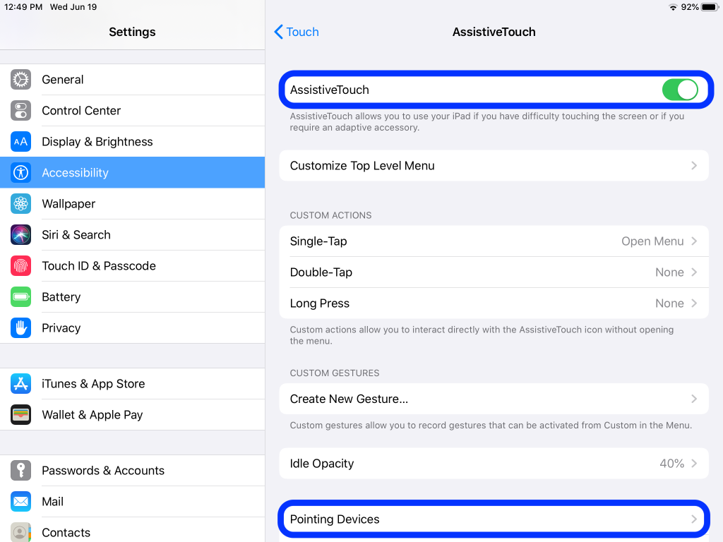 Sử dụng chuột cho iPad 04 Sử dụng chuột cho iPad 04