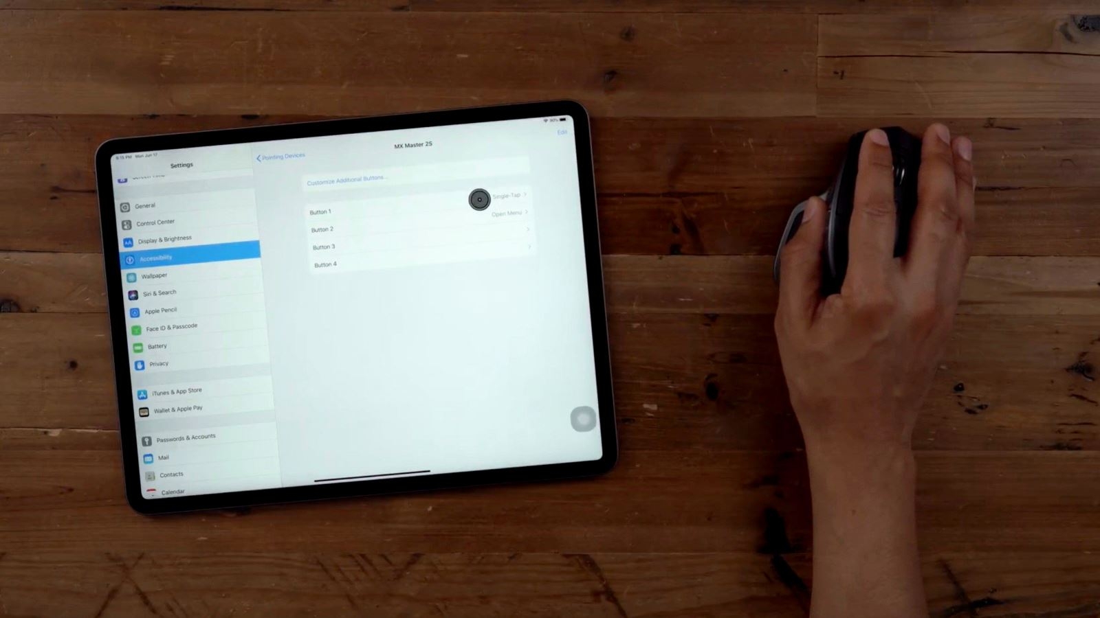 Sử dụng chuột cho iPad 01 Sử dụng chuột cho iPad 01