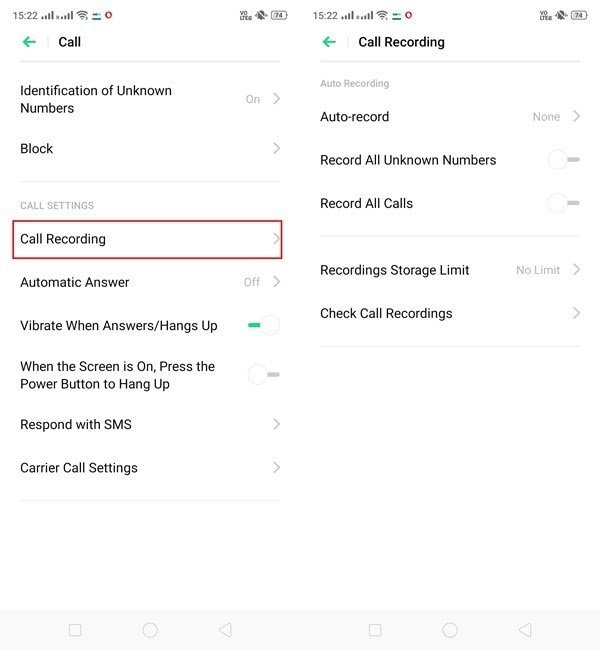 Ghi âm cuộc gọi Ghi âm cuộc gọi