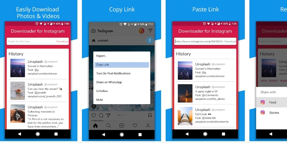 Tải về Photo & Video Downloader for Instagram -Repost App