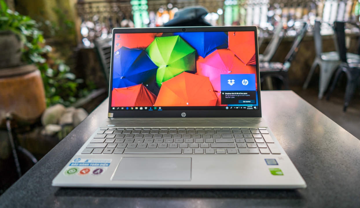 HP Pavilion 15: Laptop màn hình lớn, CPU Intel Whiskey Lake mới nhất và card đồ họa NVIDIA 2GB mạnh mẽ (ảnh 3)