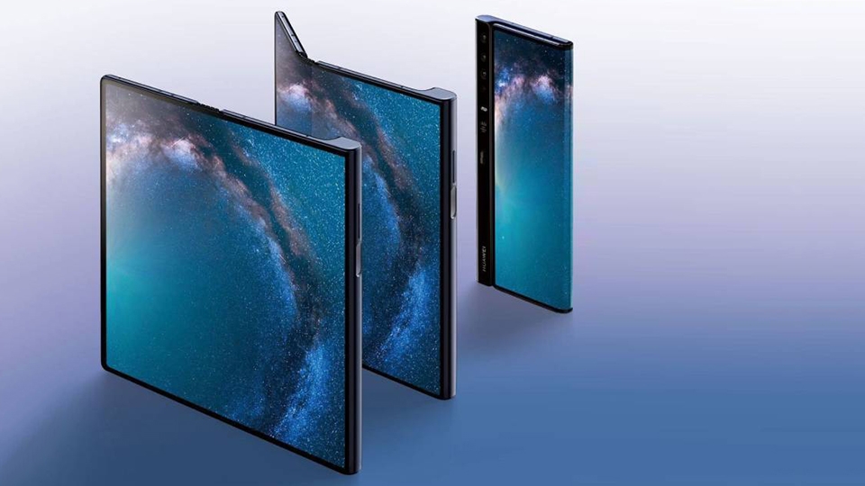Samsung sắp ra mắt smartphone màn hình gập giống Huawei Mate X 34