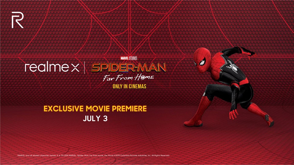 Realme X Spider-Man