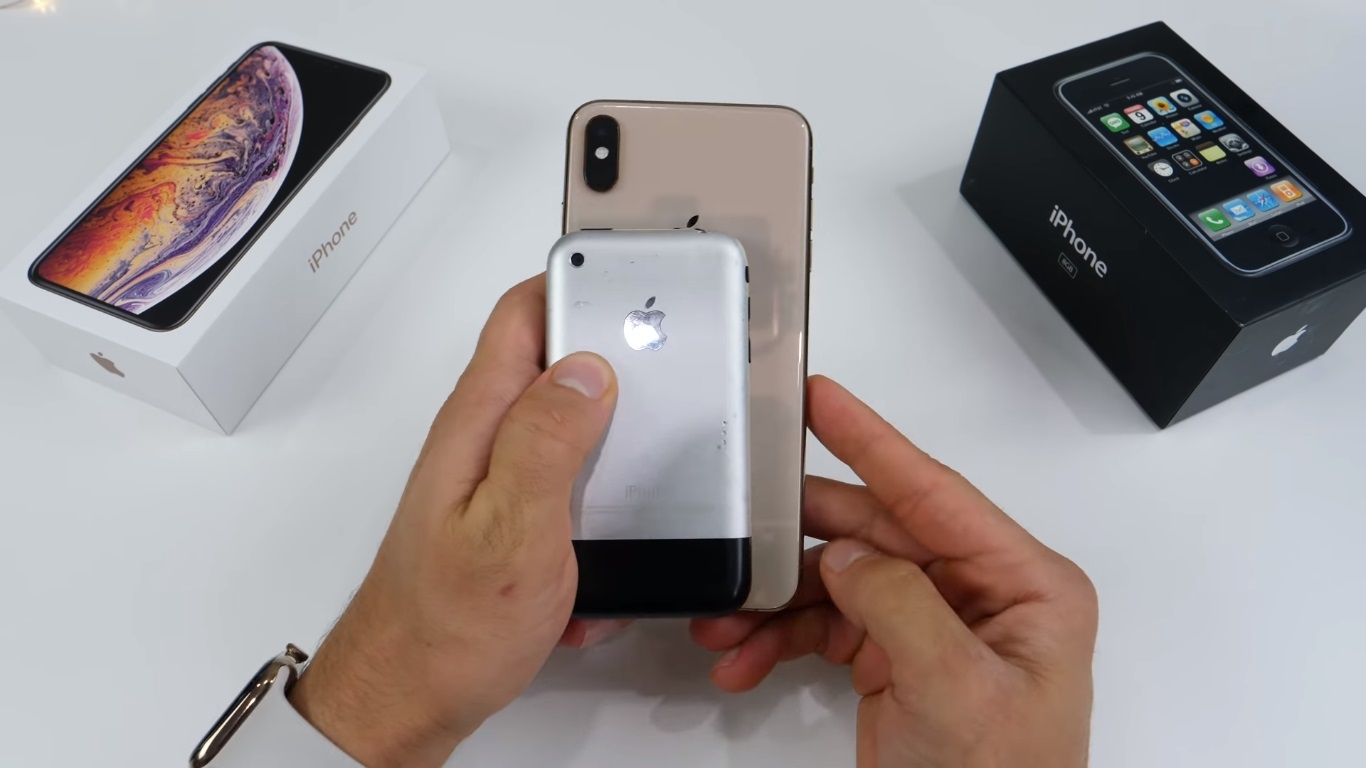iPhone XS Max và iPhone 2G: những sự khác biệt sau 12 năm 3