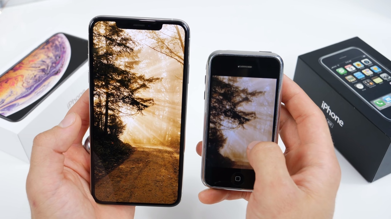 iPhone XS Max và iPhone 2G: những sự khác biệt sau 12 năm 4