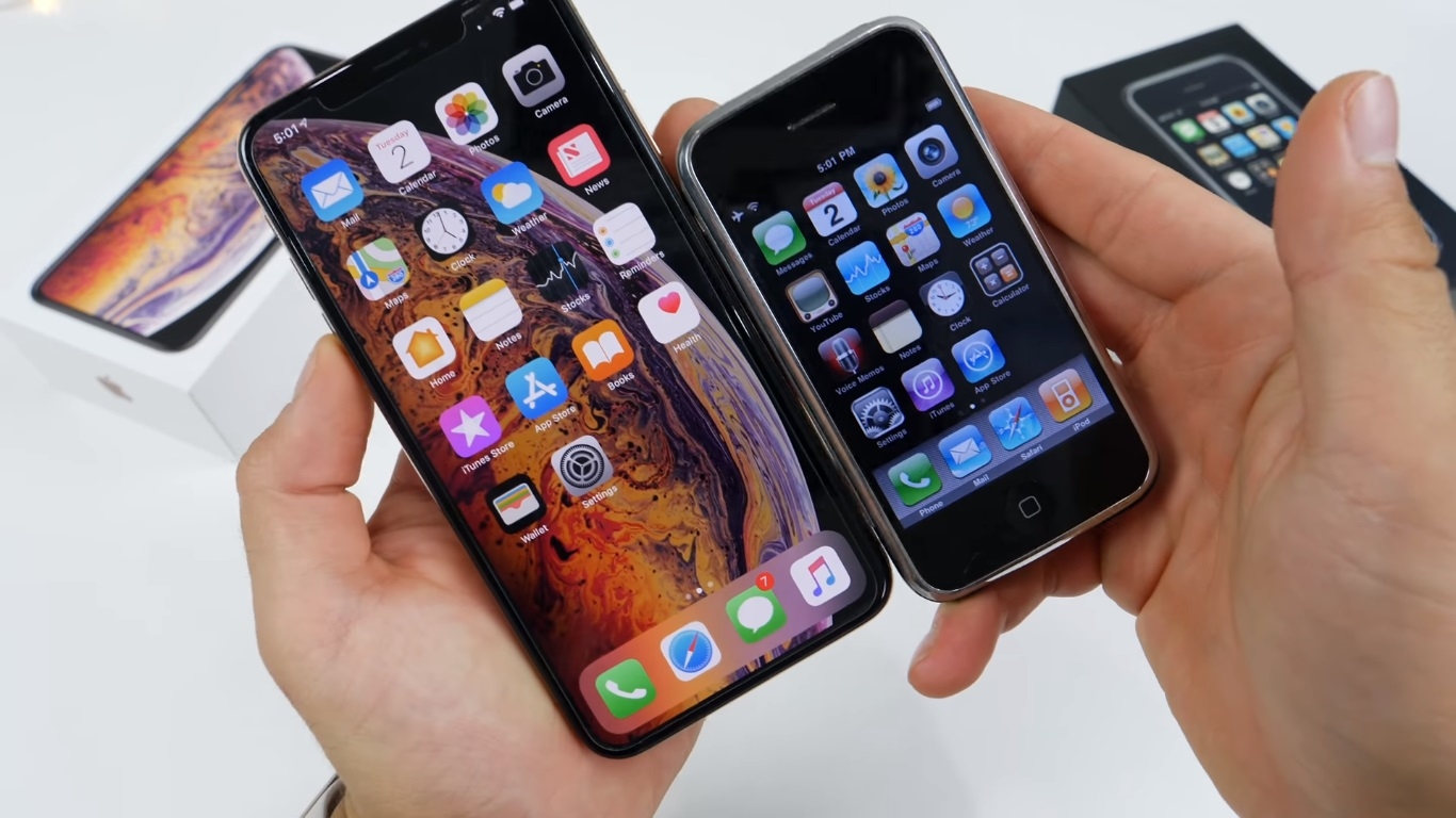 iPhone XS Max và iPhone 2G: những sự khác biệt sau 12 năm 7