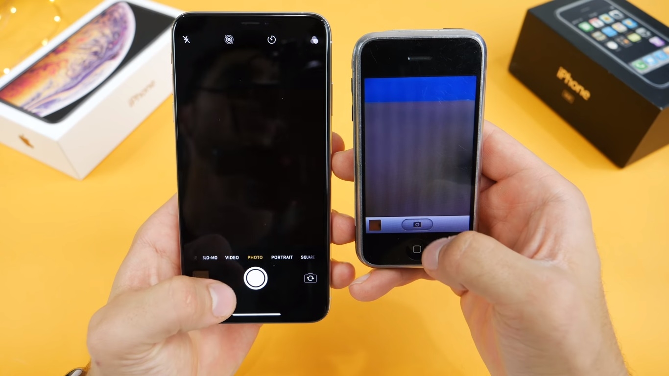 iPhone XS Max và iPhone 2G: những sự khác biệt sau 12 năm 8