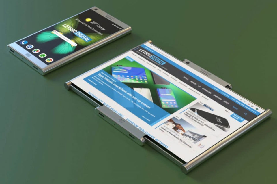Samsung có bằng sáng chế mới biến điện thoại thành máy tính bảng Samsung có bằng sáng chế mới biến điện thoại thành máy tính bảng
