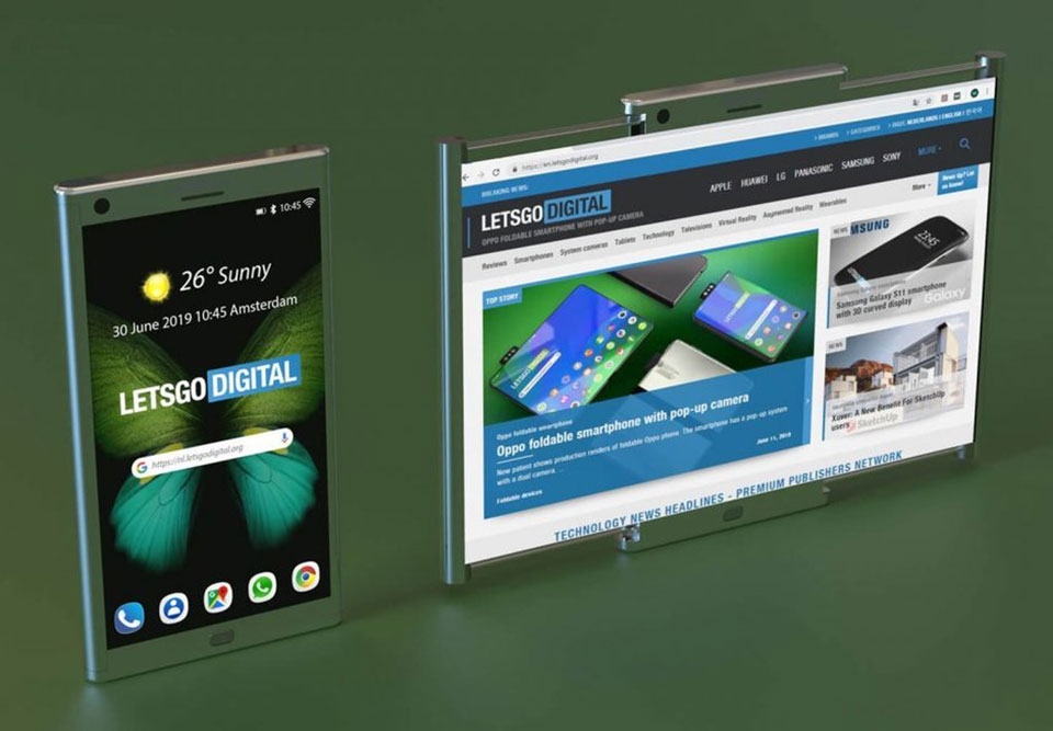 Samsung có bằng sáng chế mới biến điện thoại thành máy tính bảng Samsung có bằng sáng chế mới biến điện thoại thành máy tính bảng