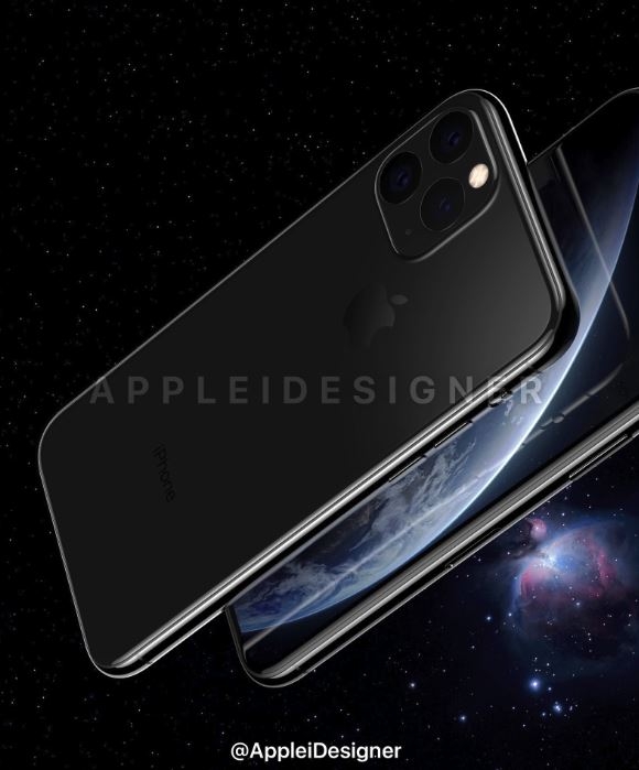 Ảnh render tuyệt đẹp của iPhone XI phiên bản Space Gray 2