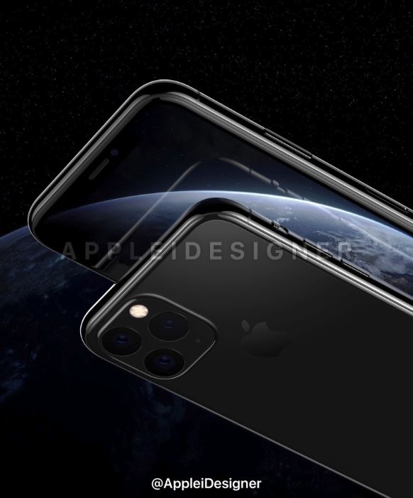 Ảnh render tuyệt đẹp của iPhone XI phiên bản Space Gray 1