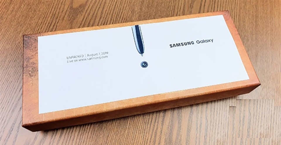 Thư mời Galaxy Note 10 (ảnh 2) Thư mời Galaxy Note 10 (ảnh 2)