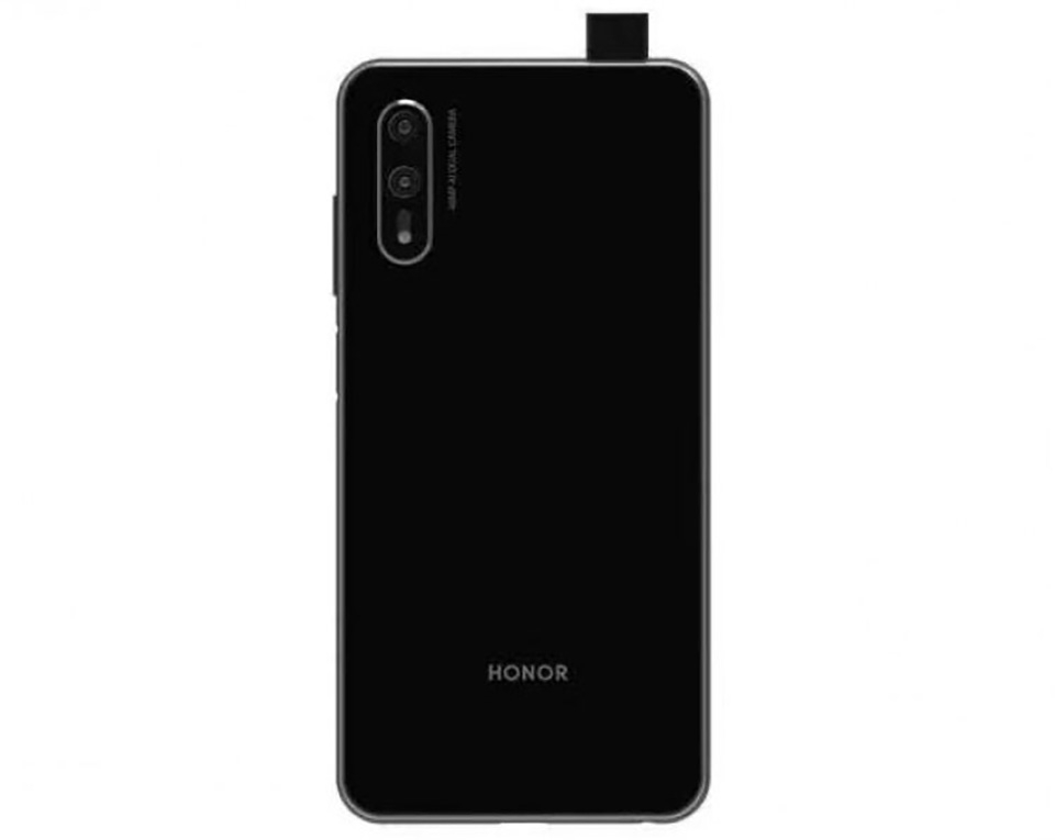 Ảnh render Honor 9X Pro