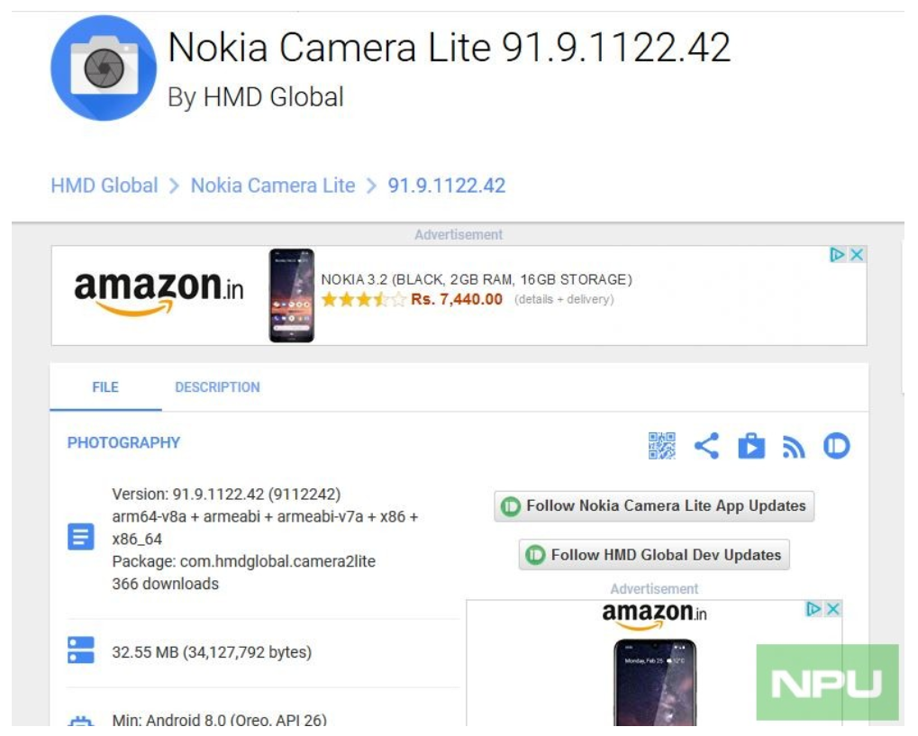 Ứng dụng Nokia Camera Lite đang được HMD dự định mang lên cửa hàng Google Play (ảnh 2)