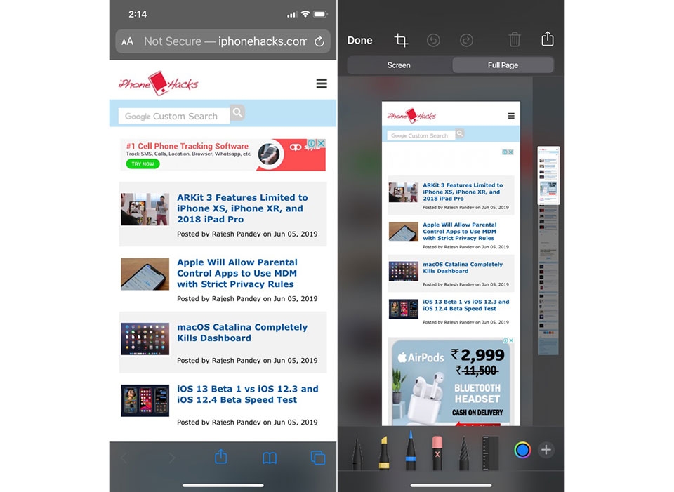 iOS 13