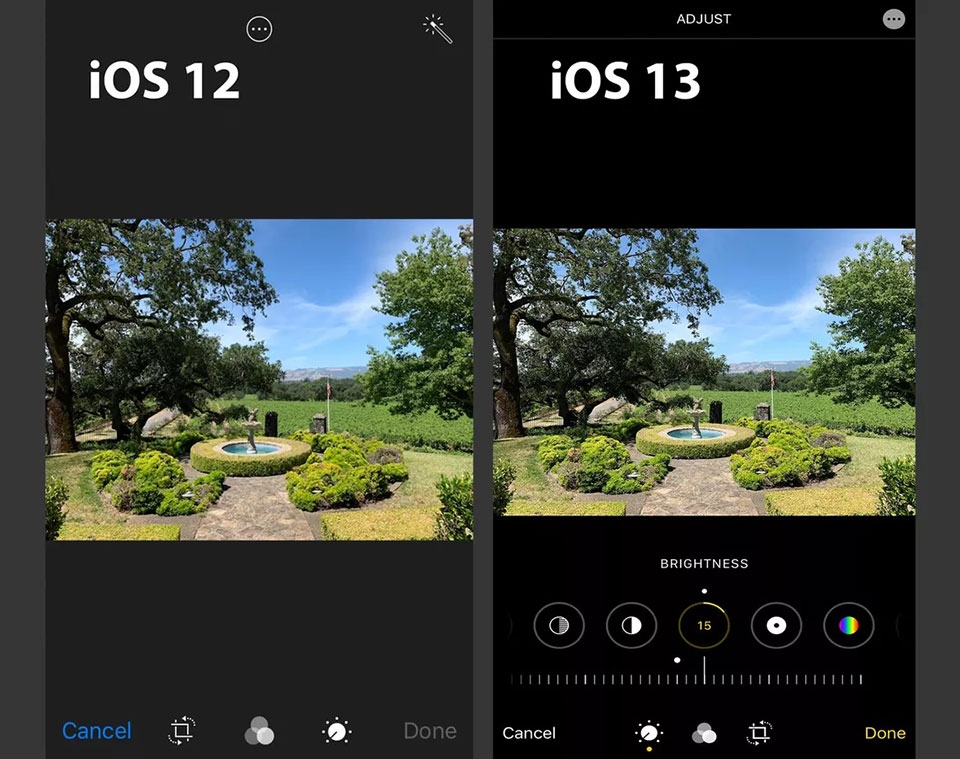 Những cải tiến trên ứng dụng Ảnh của iOS 13 Những cải tiến trên ứng dụng Ảnh của iOS 13