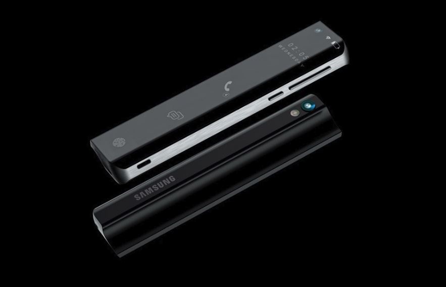 Lóa mắt trước hình ảnh Galaxy Stick màn hình cuộn đẹp mắt 3