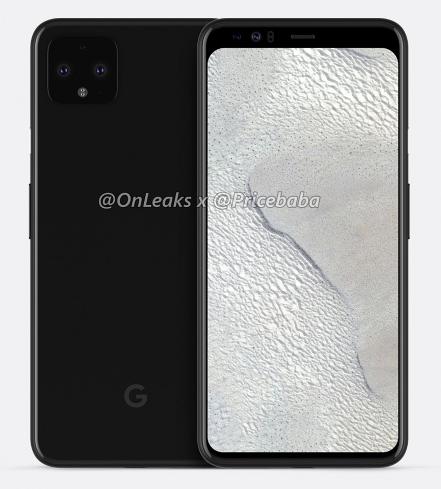 Ảnh render Google Pixel 4 XL (ảnh 1)