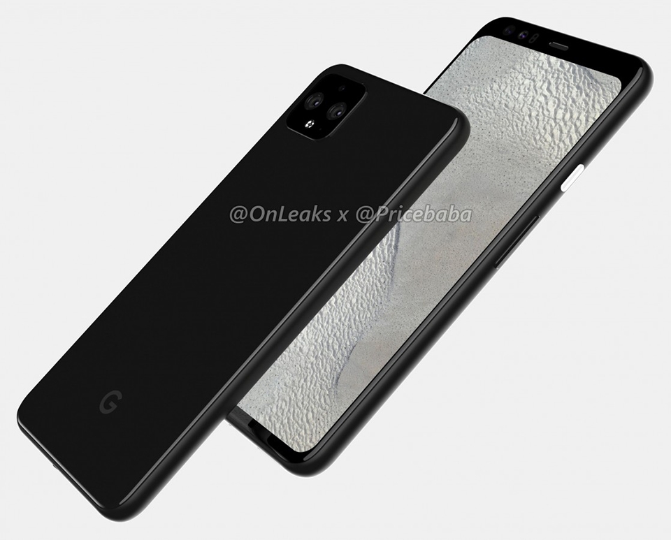 Ảnh render Google Pixel 4 XL (ảnh 3)