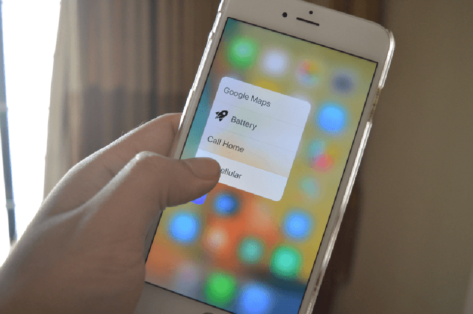 Apple sẽ loại bỏ 3D Touch