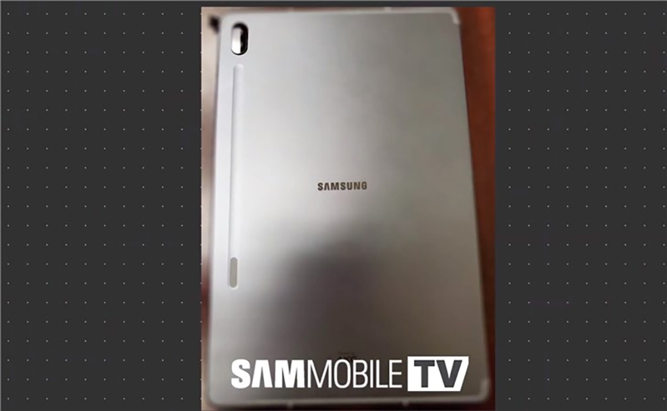 Galaxy Tab S6 lộ ảnh thực tế (ảnh 1)
