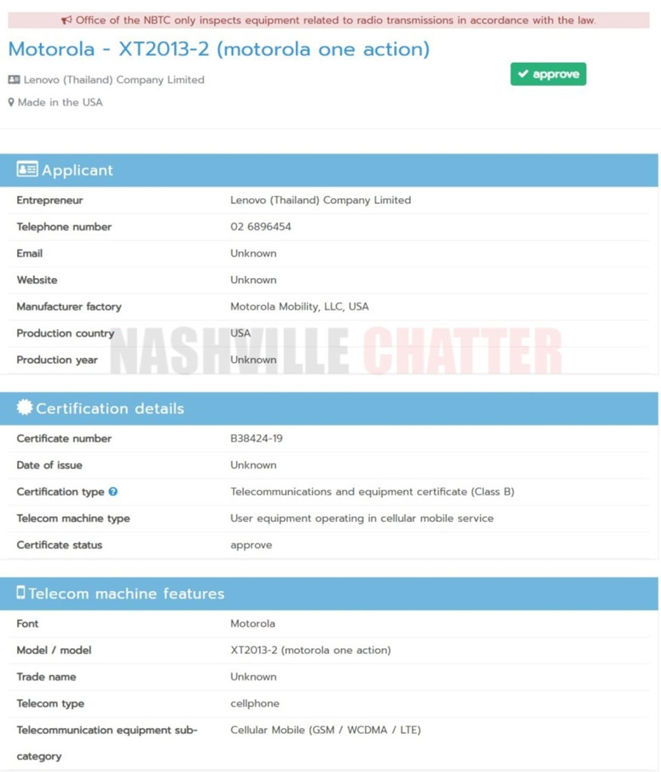 Motorola One Action