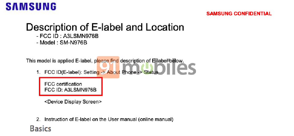 Galaxy Note 10 và Note 10+ đạt chứng nhận FCC (ảnh 6)