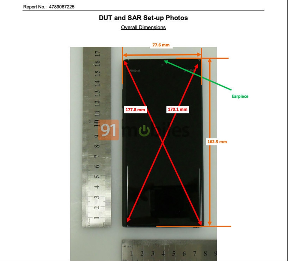 Galaxy Note 10 và Note 10+ đạt chứng nhận FCC (ảnh 3)