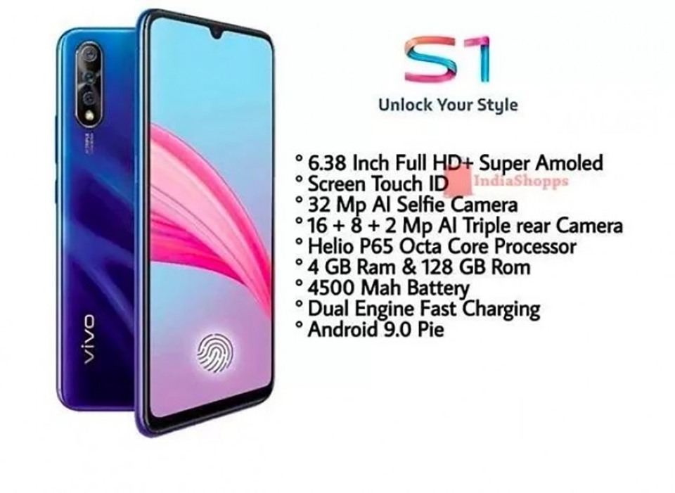 Thông tin Vivo S1 (ảnh 1) Thông tin Vivo S1 (ảnh 1)