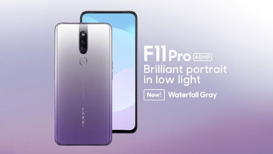 OPPO F11 Pro Waterfall Grey OPPO F11 Pro Waterfall Grey