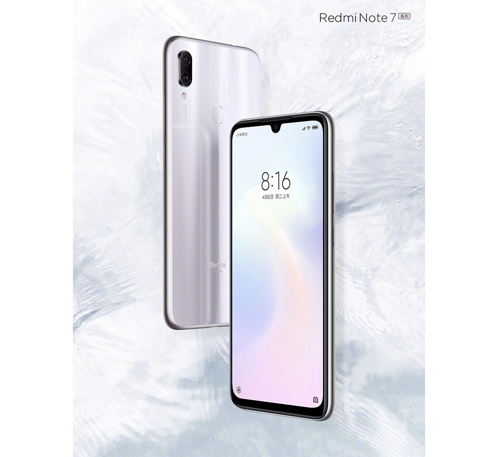 Xiaomi Redmi Note 7 màu trắng