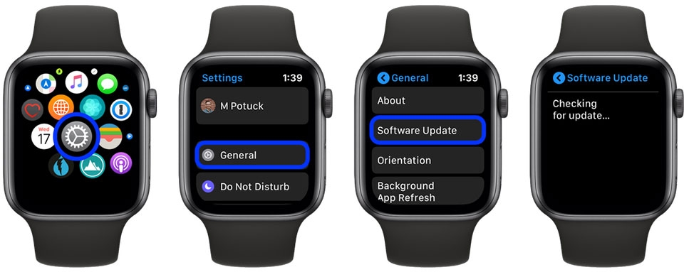 Cách cập nhật phần mềm trực tiếp trên Apple Watch